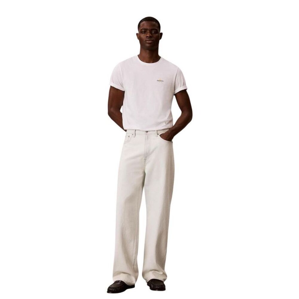 Calvin Klein Underwear White Cotton Tank Men's Tops
